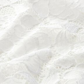Stretch Lace Blossoms and leaves – offwhite, 