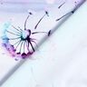 Cotton Jersey Watercolour Dandelion Clocks | Glitzerp&uuml;ppi  &ndash; red lilac/baby blue,  thumbnail number 4