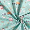 Cotton Poplin cute farm – eucalyptus/peach orange,  thumbnail number 3