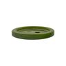 Basic 2-Hole Plastic Button - olive,  thumbnail number 2