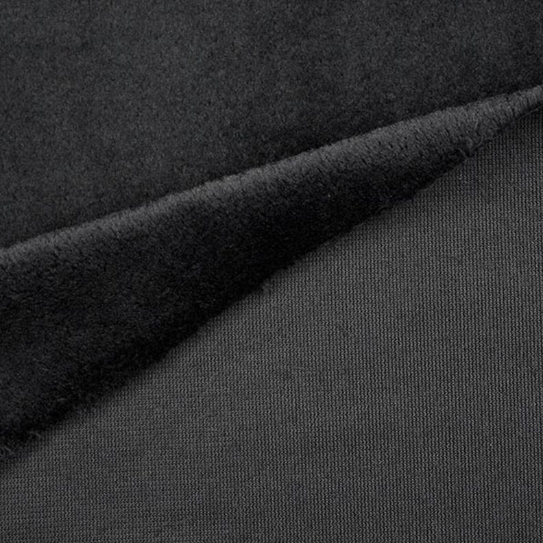 SuperSoft SNUGLY plush [ 1 x 0,75 m | 5 mm ] | Kullaloo – black,  image number 3