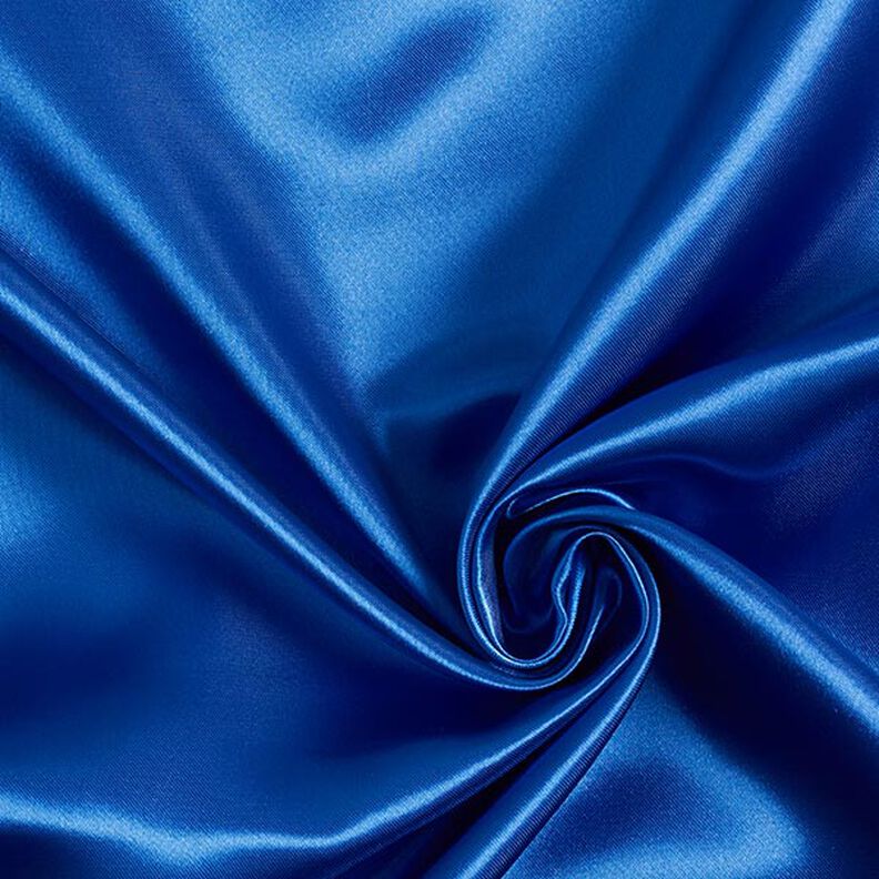 Polyester Satin – royal blue,  image number 1