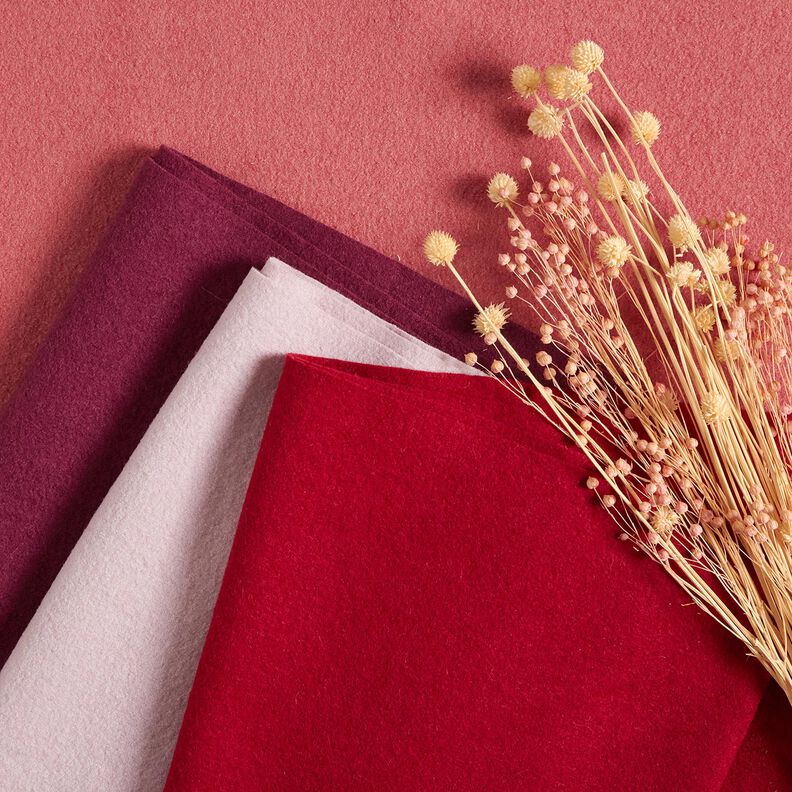Fulled woollen loden – grape, image number 6