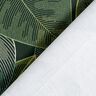 Decor Fabric Cotton Twill minimalist leaves – dark green,  thumbnail number 4