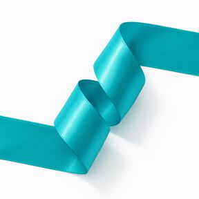 Satin Ribbon [25 mm] – aqua blue, 