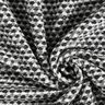 Boucle Knit Nobbly fancy yarn – black/white,  thumbnail number 3