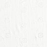 Double Gauze/Muslin Broderie Anglaise Flowers – white,  thumbnail number 1