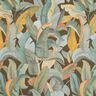 Decor Fabric Half Panama Banana Leaves – copper/khaki,  thumbnail number 1