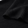 Heavy Hipster Jacket Cuff Ribbing – black,  thumbnail number 2