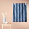 Towelling Fabric Bamboo Block Stripes – light blue/navy blue,  thumbnail number 7