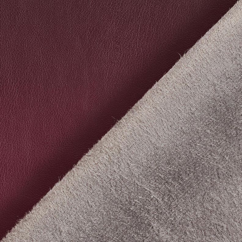 Imitation Leather Ombre | Katia Fabrics – black/burgundy, image number 4