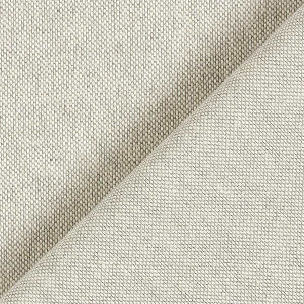 Decor Fabric Half Panama Cambray Recycled – silver grey/natural,  image number 3