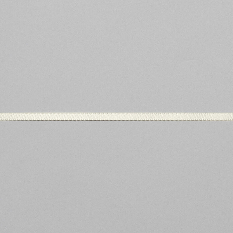 Satin Ribbon [3 mm] – offwhite,  image number 1
