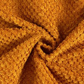 Upholstery Fabric soft structural pattern – curry yellow, 