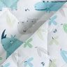 Quilted Fabric Hippopotamus and rhinoceros – offwhite,  thumbnail number 4