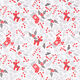 Decor Fabric Canvas Santa Claus boots – white/red,  thumbnail number 1