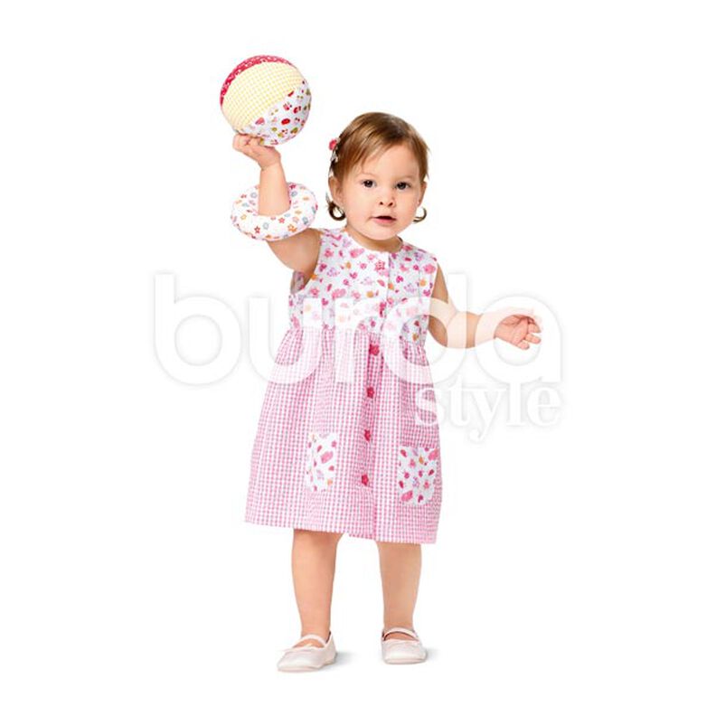 Infants' Dress / Panties, Burda 9357,  image number 7
