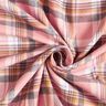 Cotton Flannel checked – dusky pink/antique silver,  thumbnail number 3