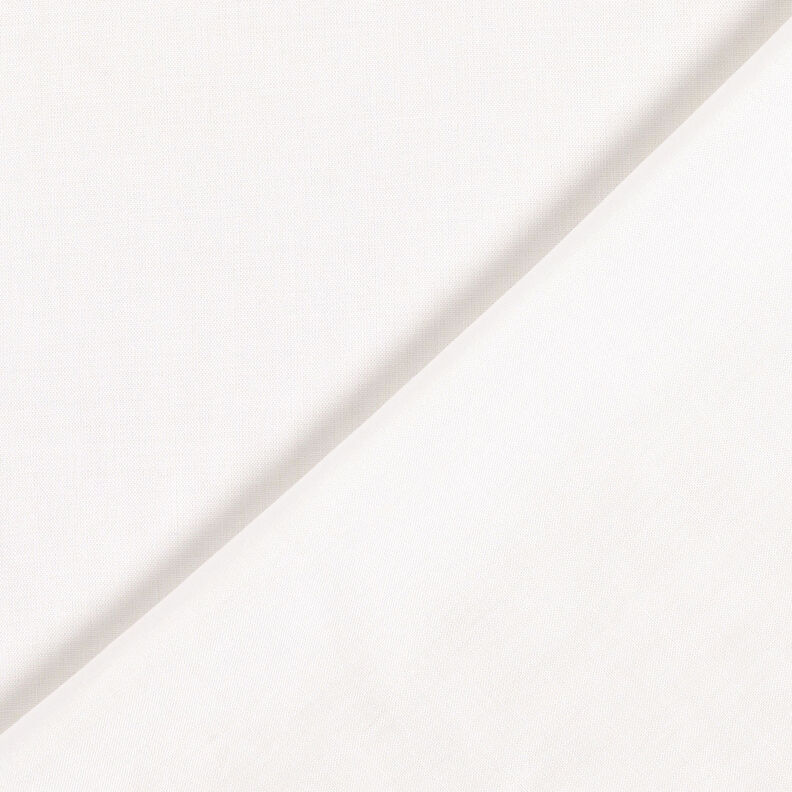Plain lightweight batiste – white,  image number 3