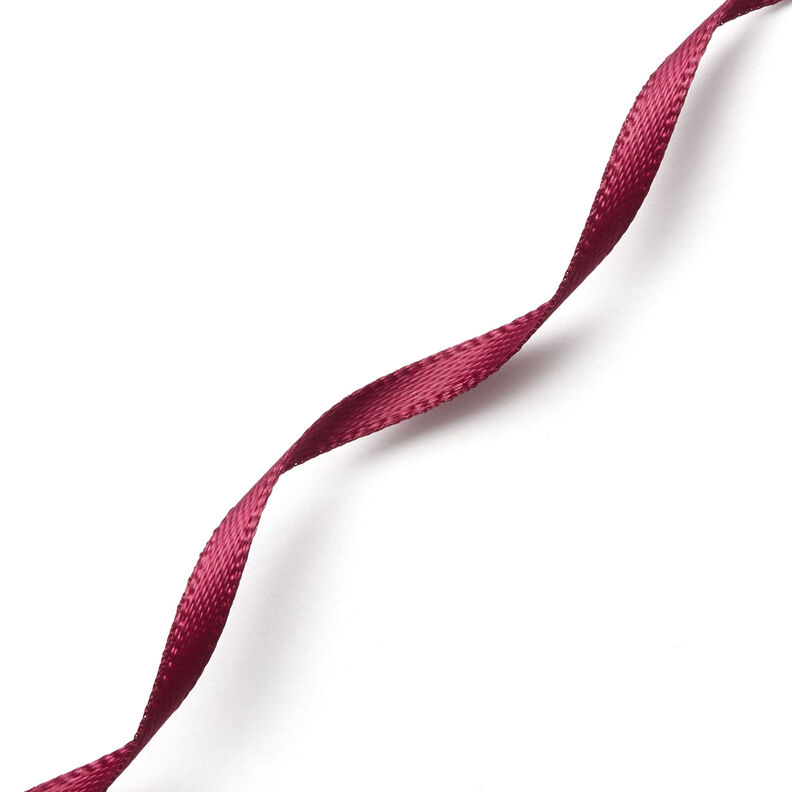 Satin Ribbon [3 mm] – burgundy,  image number 3