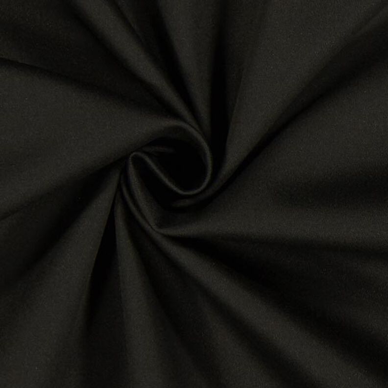 Stretch Cotton Satin – black,  image number 2