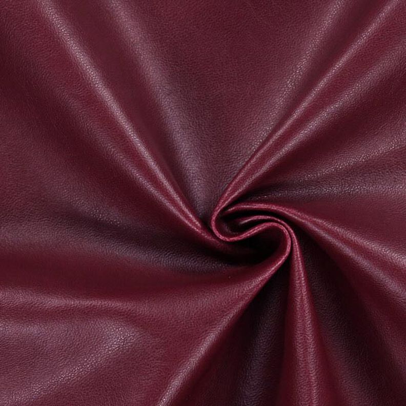 Imitation Nappa Leather – burgundy,  image number 1