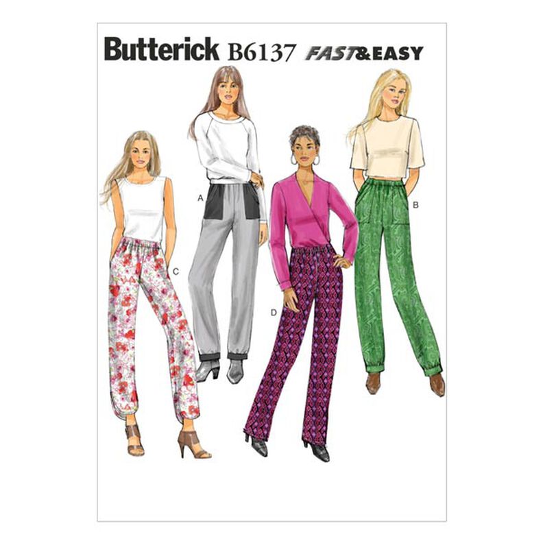 Pants, Butterick 6137 | 6 - 14,  image number 1