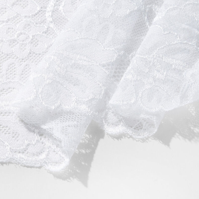 Elastic lace [150 mm] – white,  image number 3