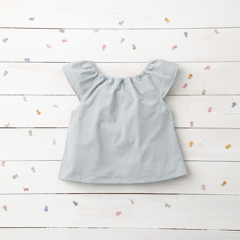 Double Gauze/Muslin – light blue,  image number 8
