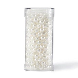 Renaissance Beads [Ø 4mm | approx. 345 pieces] - white | Gütermann creativ, 