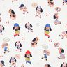 Cotton Jersey skating dog Digital Print | Poppy Fabrics – ivory/rose gold,  thumbnail number 1