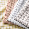 Double Check Cotton Poplin – white/mustard,  thumbnail number 5