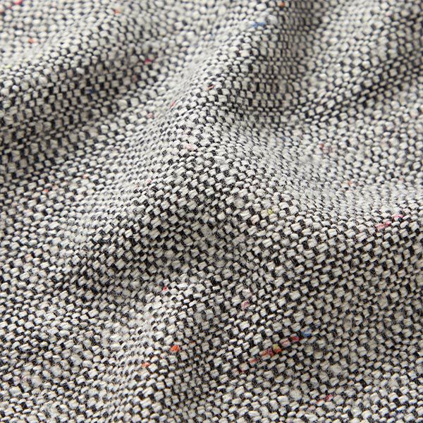Salt & Pepper Wool Blend Tweed – grey,  image number 2