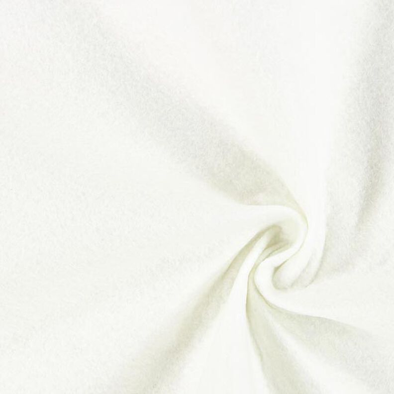 Felt 90 cm / 1 mm thick – white,  image number 1