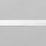Bias binding Satin [20 mm] – white,  thumbnail number 1