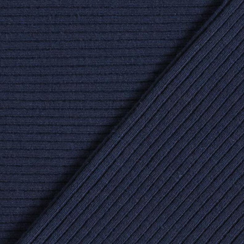 Heavy Hipster Jacket Cuff Ribbing – navy blue,  image number 4