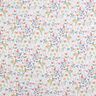 Double Gauze/Muslin Watercolour Floral Meadow Digital Print | Poppy Fabrics – white,  thumbnail number 1