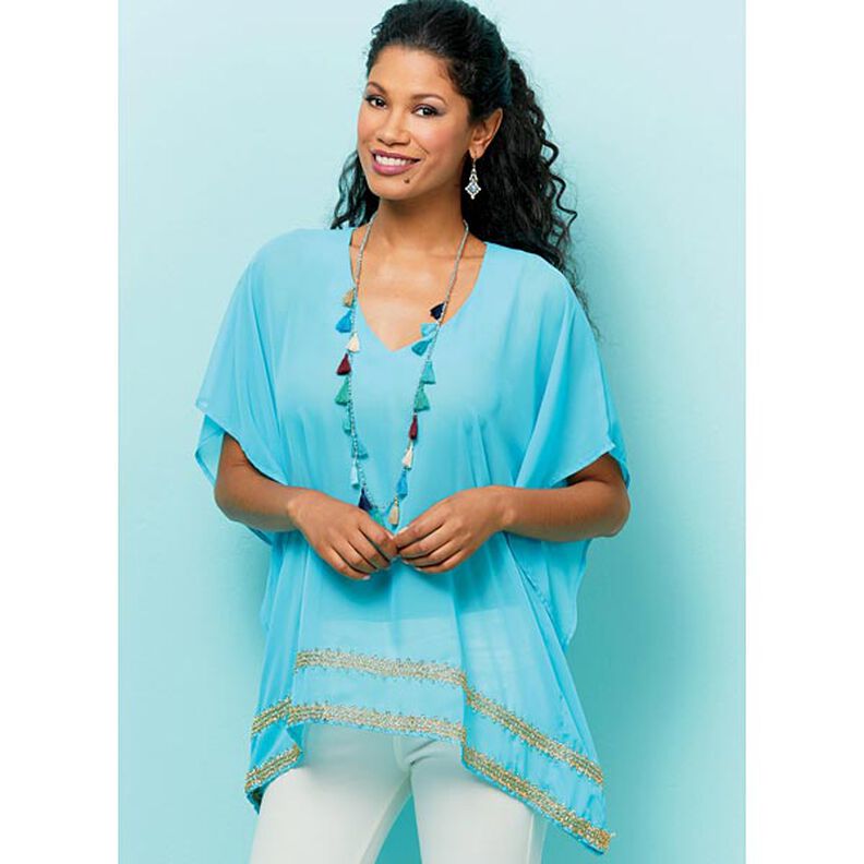 Top | Tunic | Caftan, Butterick 6559 | XS - M,  image number 3