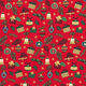 Cotton Poplin Gifts – red/gold,  thumbnail number 1