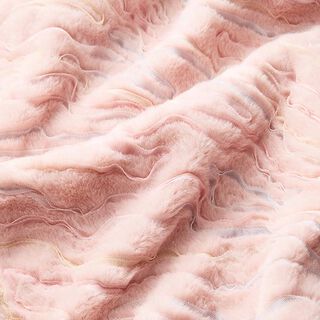 Faux Fur with quilted tulle – rosé, 