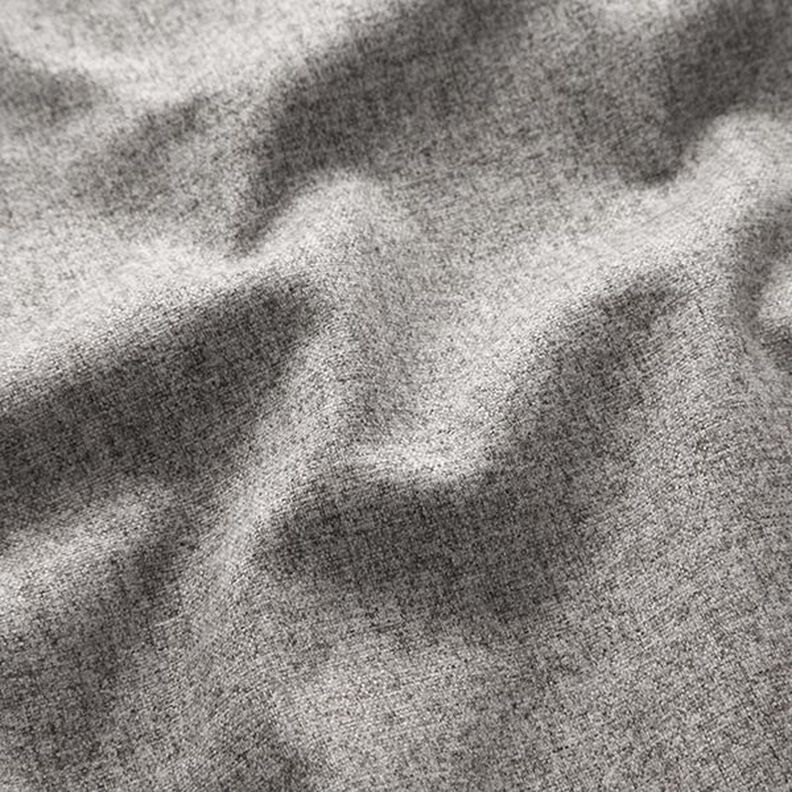 Fine melange upholstery fabric – light grey, image number 2