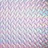Quilted Fabric diagonal pattern, iridescent – pastel mauve,  thumbnail number 8
