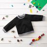 Alpine Fleece Comfy Sweatshirt Plain – black,  thumbnail number 8