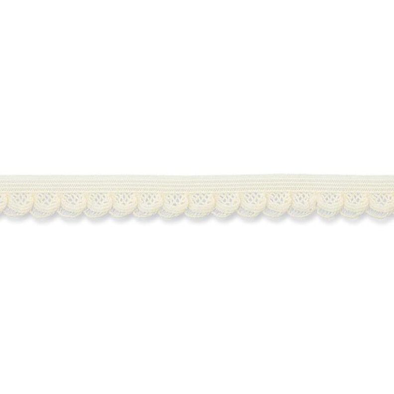 Elasticated Ruffle [15 mm] – offwhite,  image number 2