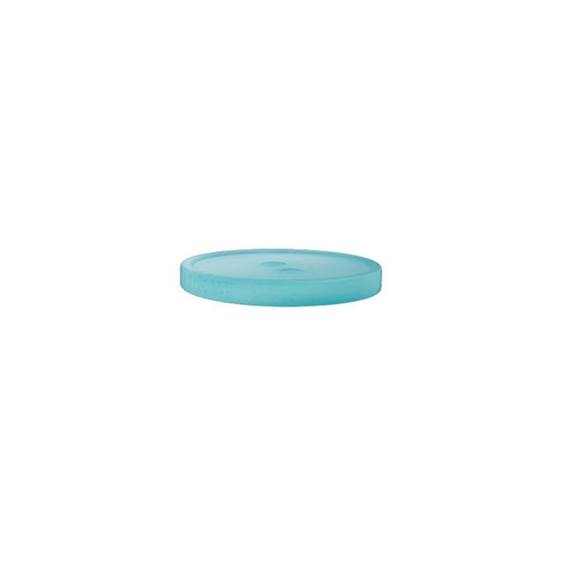2-Hole Polyester Button  – turquoise,  image number 2