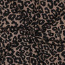 Viscose Stretch leopard print | Poppy Fabrics – brown,  thumbnail number 3