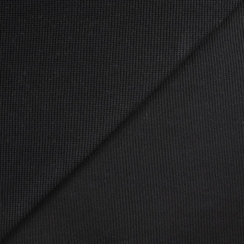 Chunky knit melange – black,  image number 2