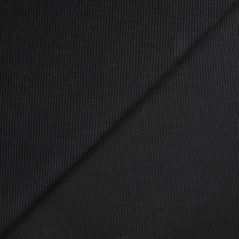 Chunky knit melange – black, image number 2