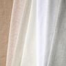 Curtain Fabric Voile Linen Look 300 cm – silver grey,  thumbnail number 4