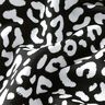 Swimsuit Fabric abstract leopard spots – blue-black/white,  thumbnail number 2